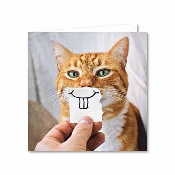 Ευχετήρια Κάρτα ICON HAPPY CAT